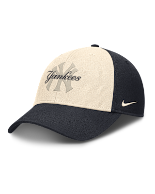 NIKE×YANKEES Club CAP New York Yankees Statement Club Men's Nike MLB Adjustable